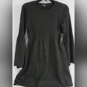 NWT Lulus XL grey sweater dress